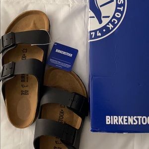Birkenstock Arizona Birko-Flor in Black